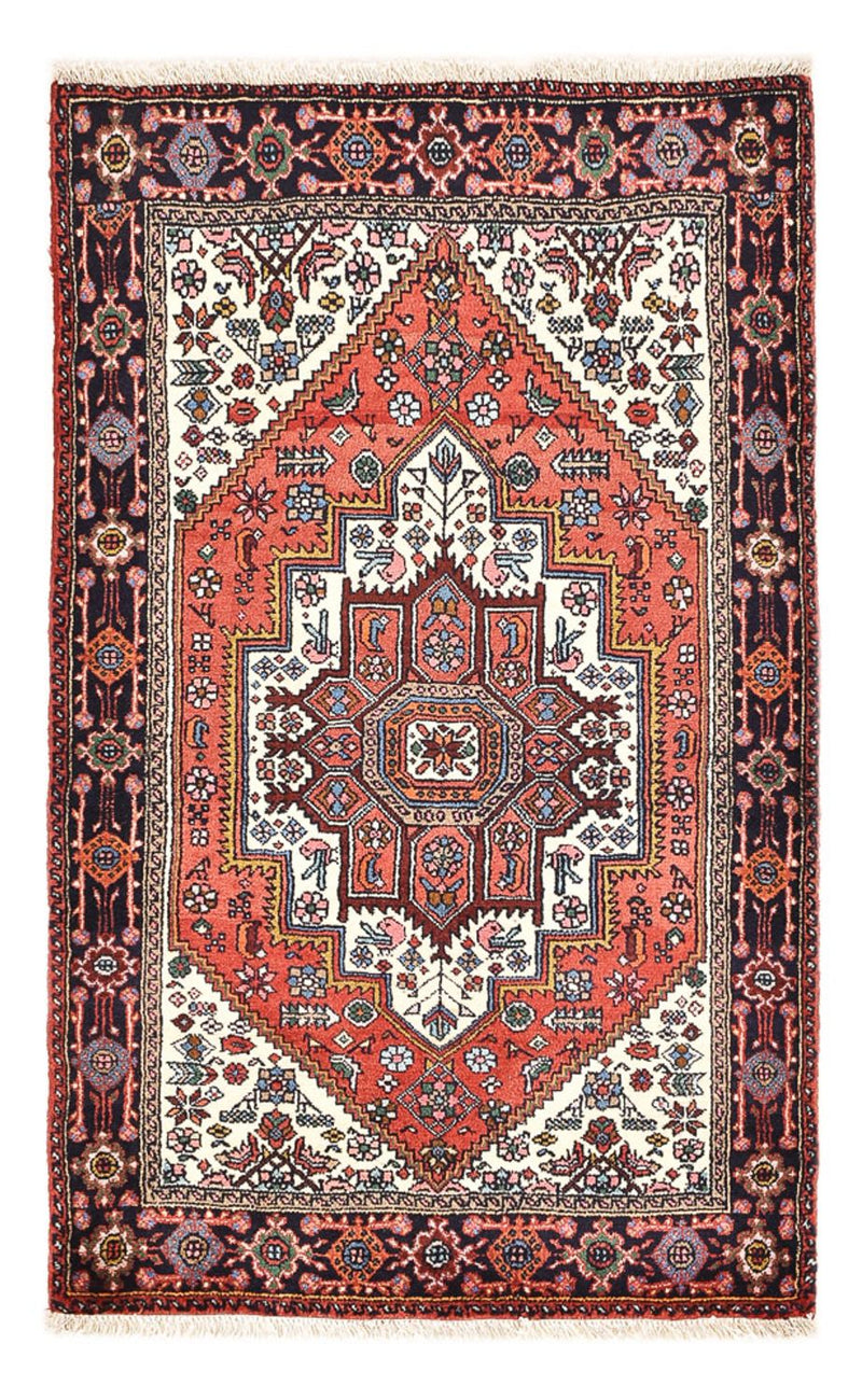 Alfombra persa - Nómada - 123 x 76 cm - rojo