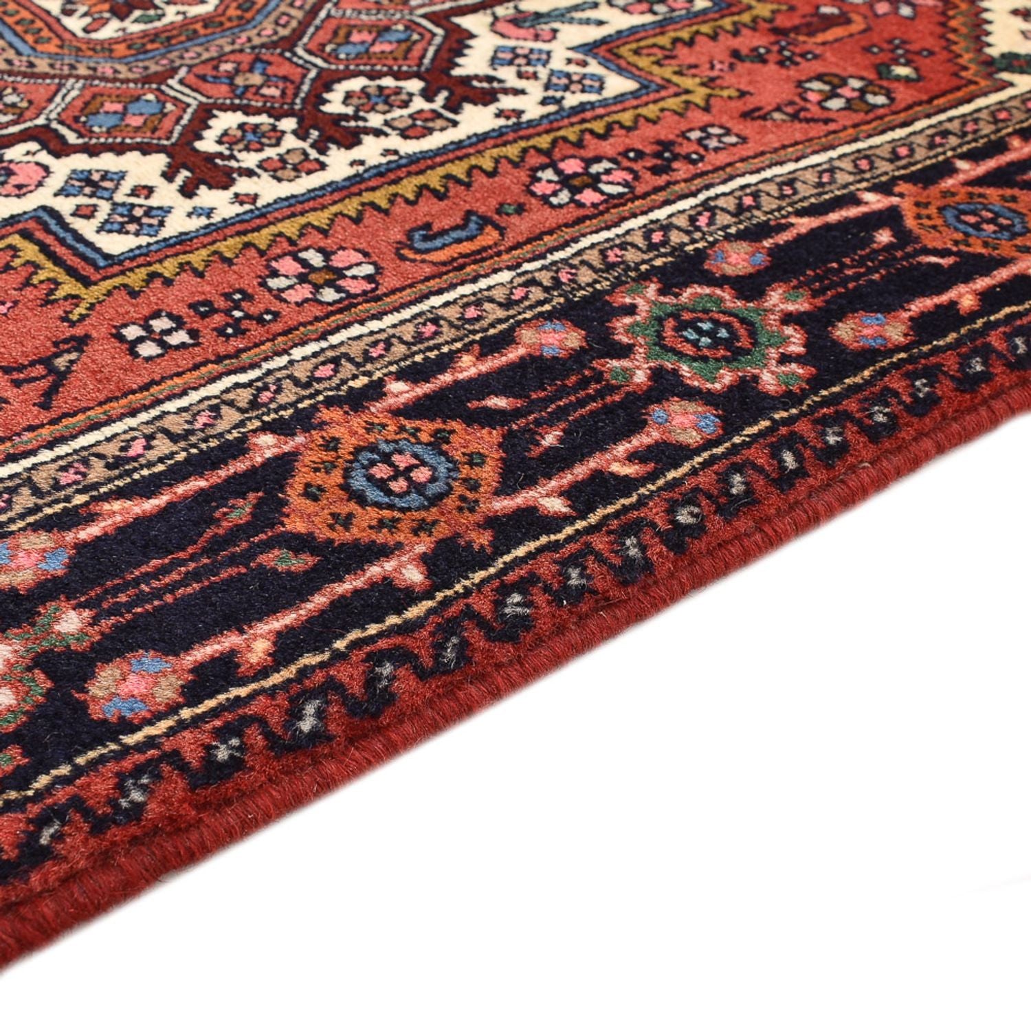 Alfombra persa - Nómada - 123 x 76 cm - rojo