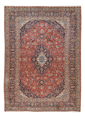 Alfombra persa - Keshan - 340 x 248 cm - rojo