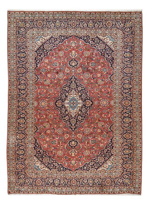 Alfombra persa - Keshan - 340 x 248 cm - rojo