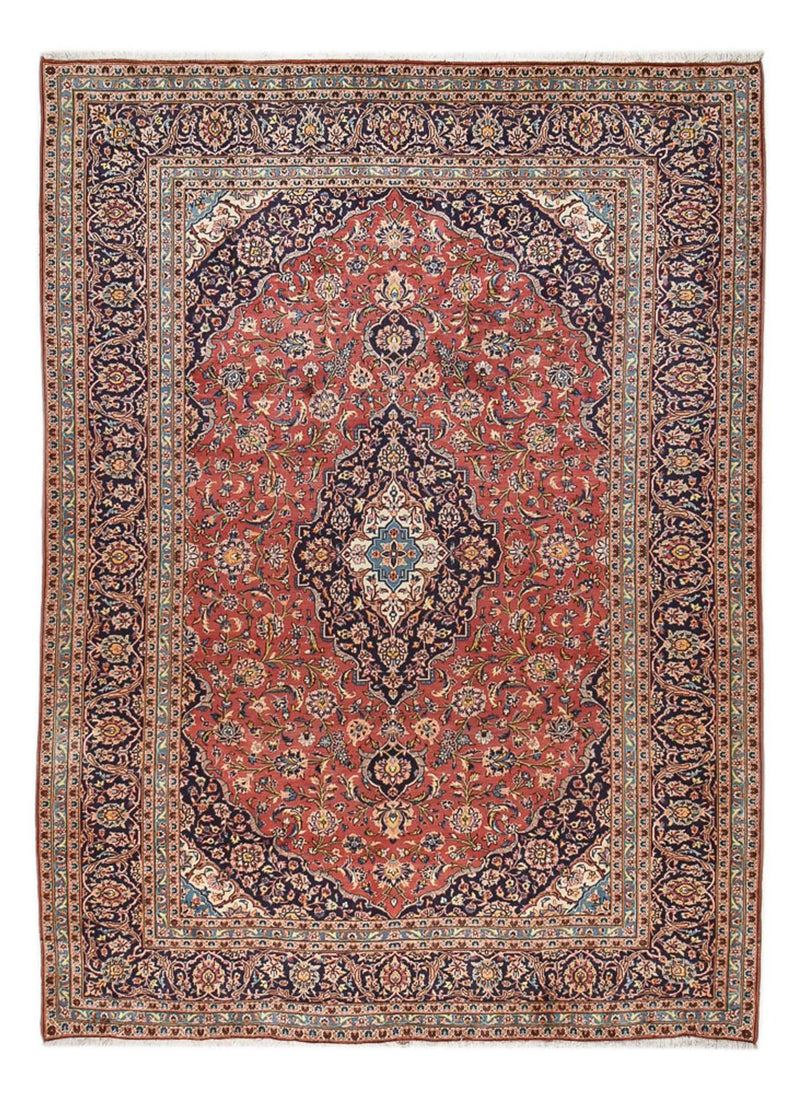 Alfombra persa - Keshan - 340 x 248 cm - rojo