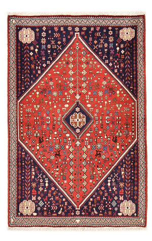 Alfombra persa - Nómada - 147 x 100 cm - rojo