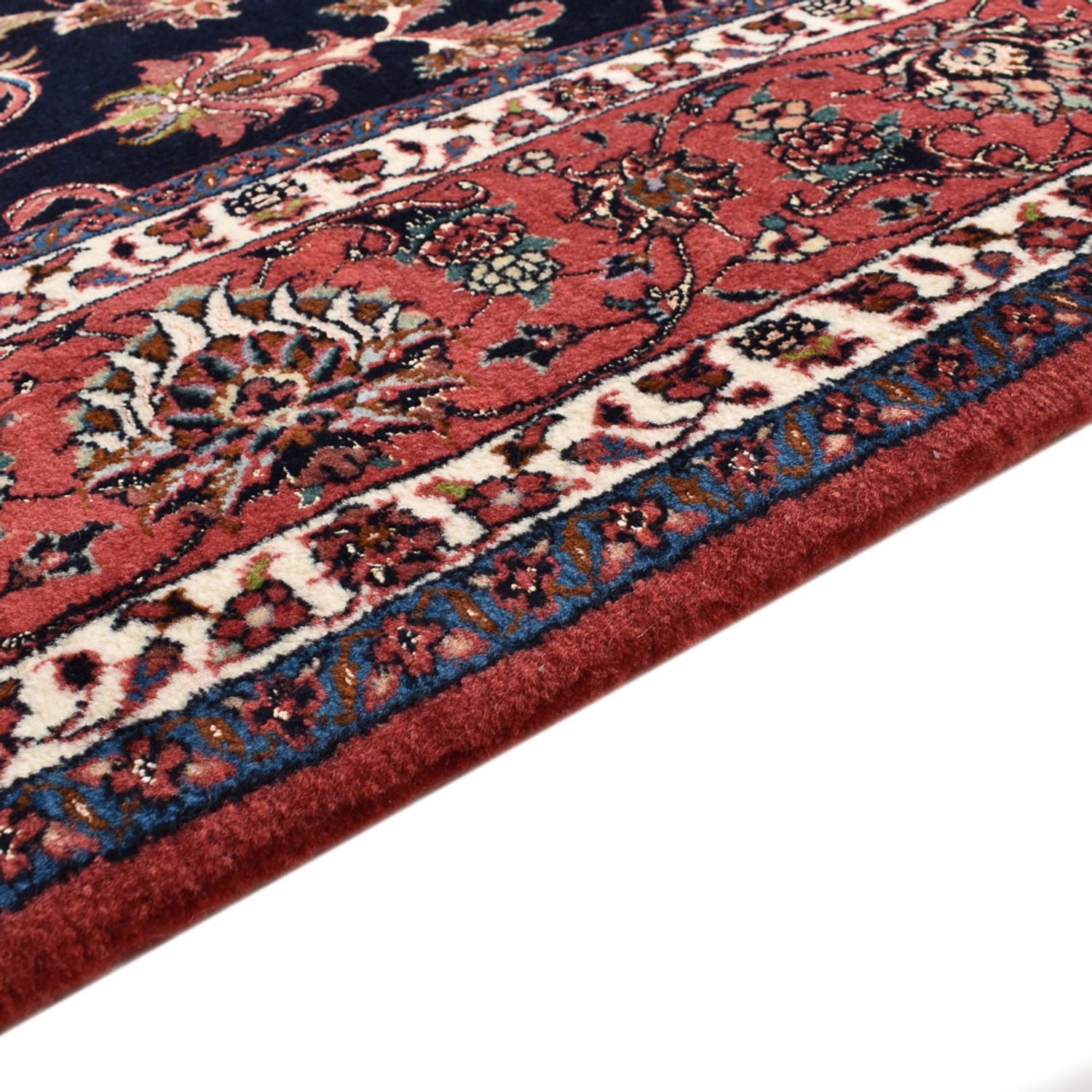 Alfombra persa - Bidjar - 298 x 202 cm - azul oscuro