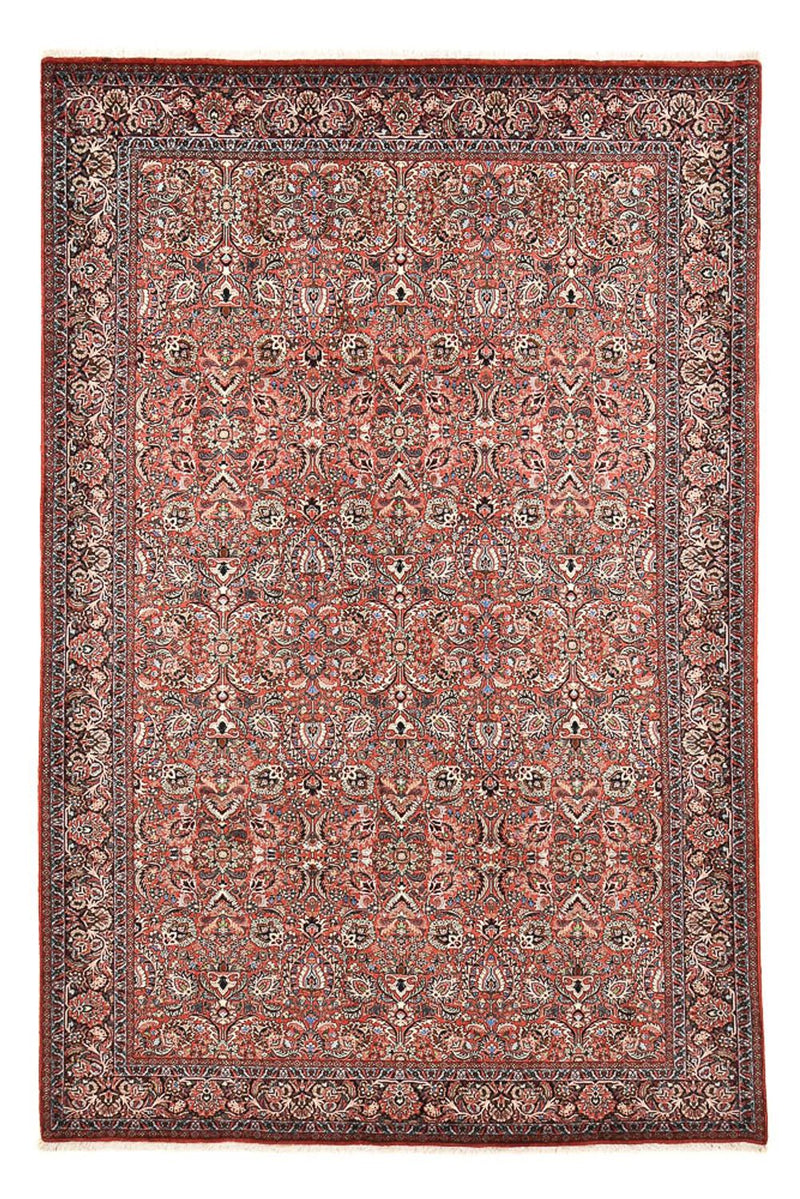 Alfombra persa - Bidjar - 302 x 201 cm - rojo claro