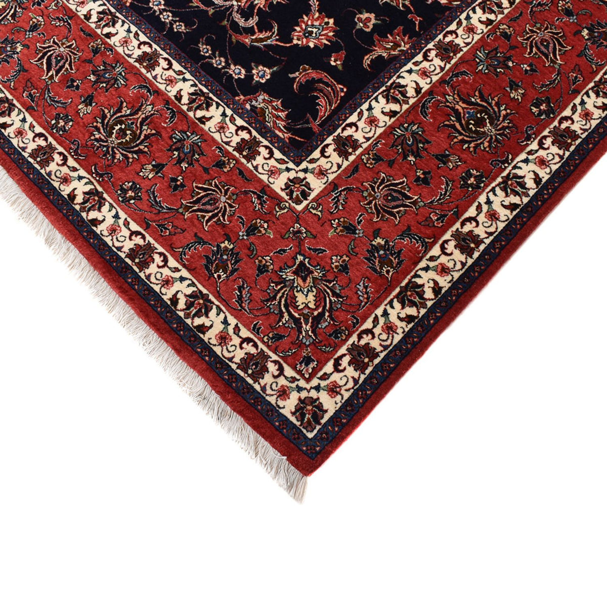 Alfombra persa - Bidjar - 400 x 301 cm - azul oscuro