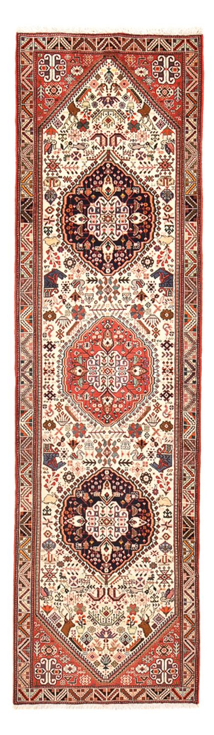 Alfombra de pasillo Alfombra persa - Nómada - 290 x 79 cm - crema