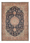 Rafsanjan Alfombra 200x294cm - Alfombra persa - Rectángulo / Azul Oscuro / 200 x 294 cm Rectángulo