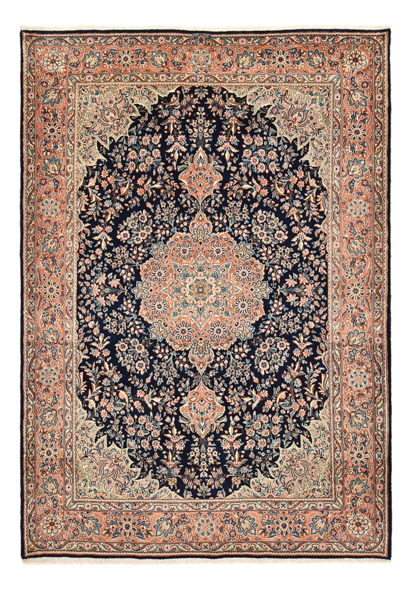 Alfombra persa - Real - 294 x 200 cm - azul oscuro