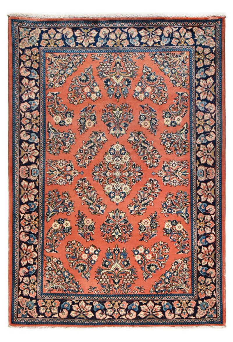 Alfombra persa - Clásica - 205 x 139 cm - naranja