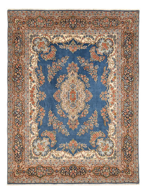 Alfombra persa - Real - 313 x 234 cm - azul