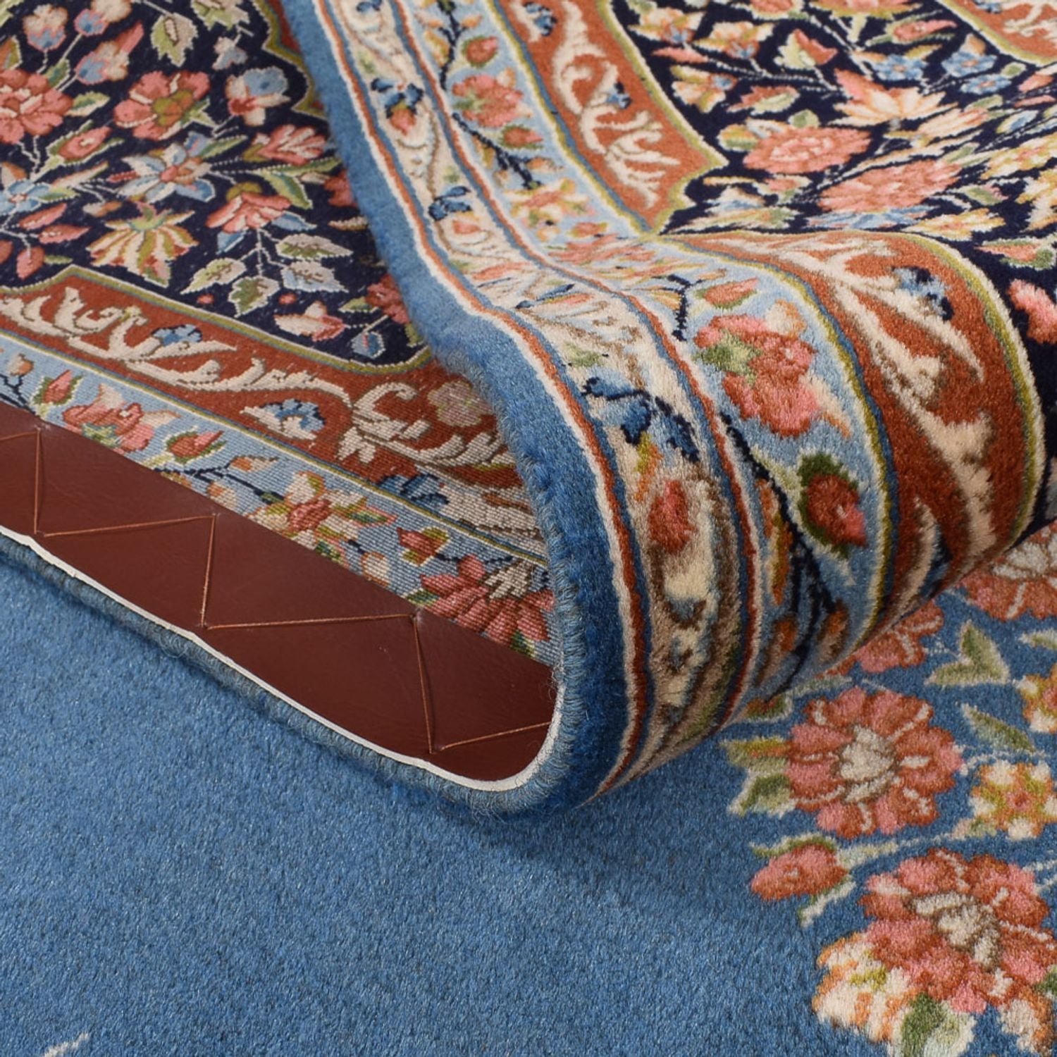 Alfombra persa - Real - 313 x 234 cm - azul