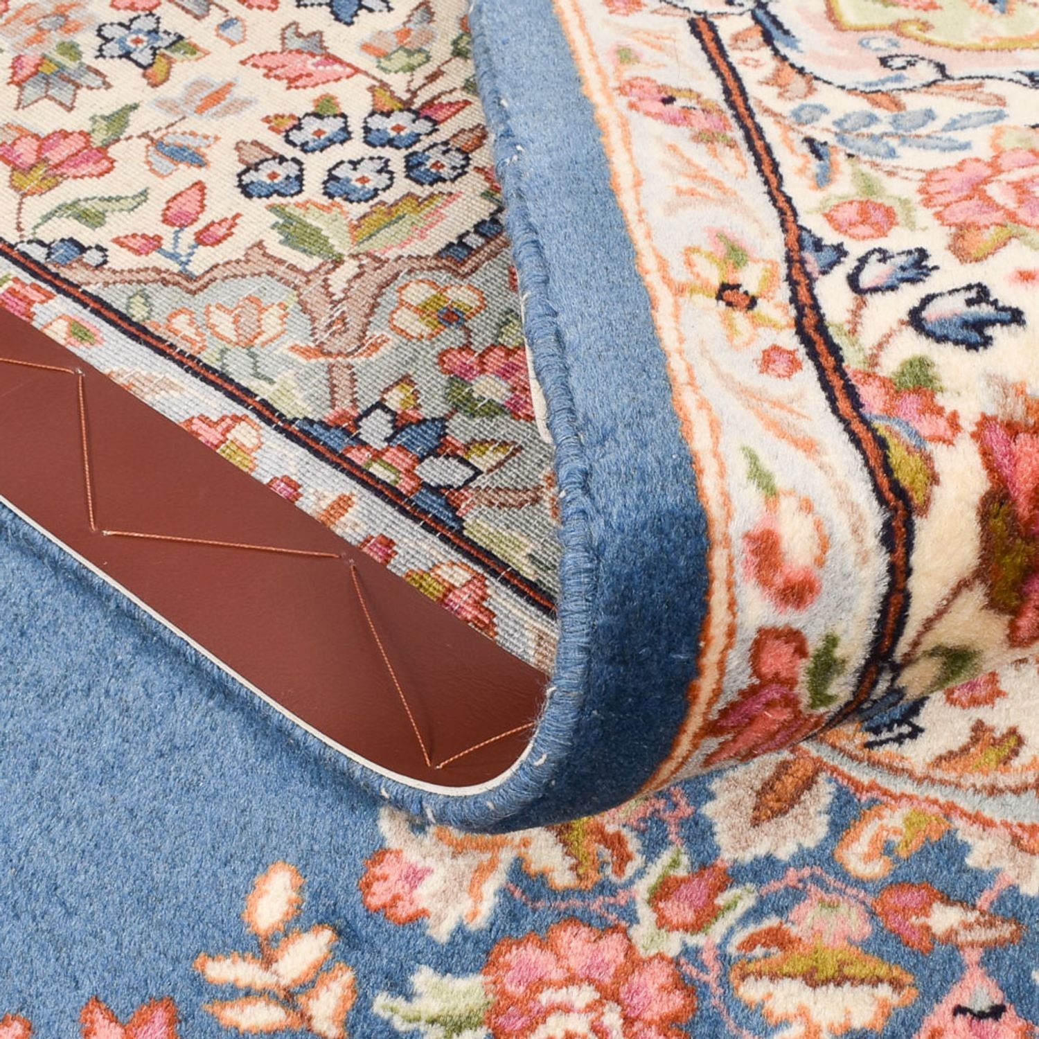 Alfombra persa - Real - 240 x 150 cm - azul