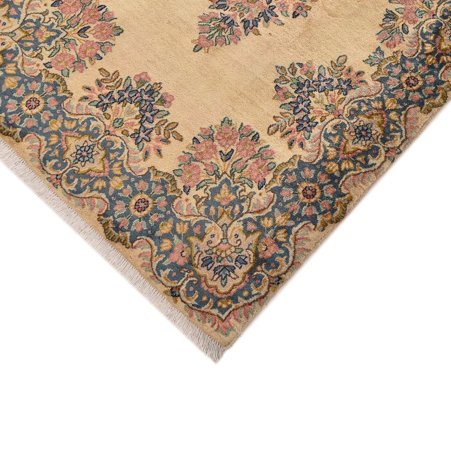 Alfombra de pasillo Alfombra persa - Real - 390 x 85 cm - beige