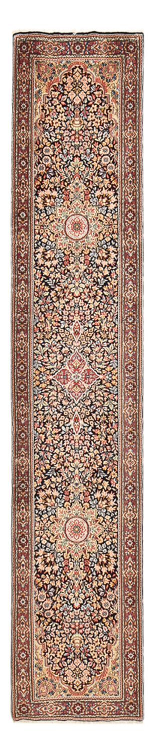 Alfombra de pasillo Alfombra persa - Real - 378 x 77 cm - beige oscuro