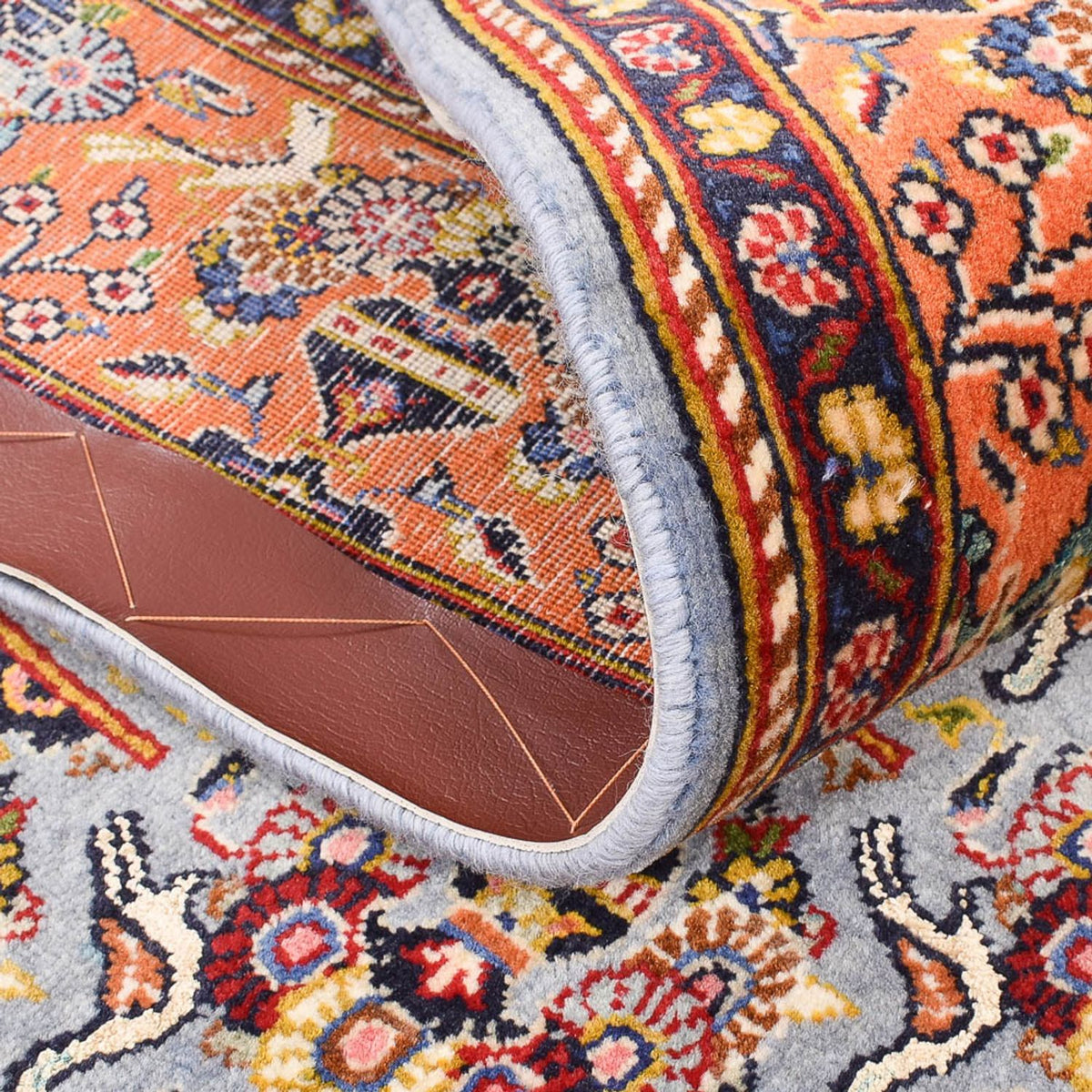 Alfombra persa - Ghom - Real - 169 x 111 cm - multicolor