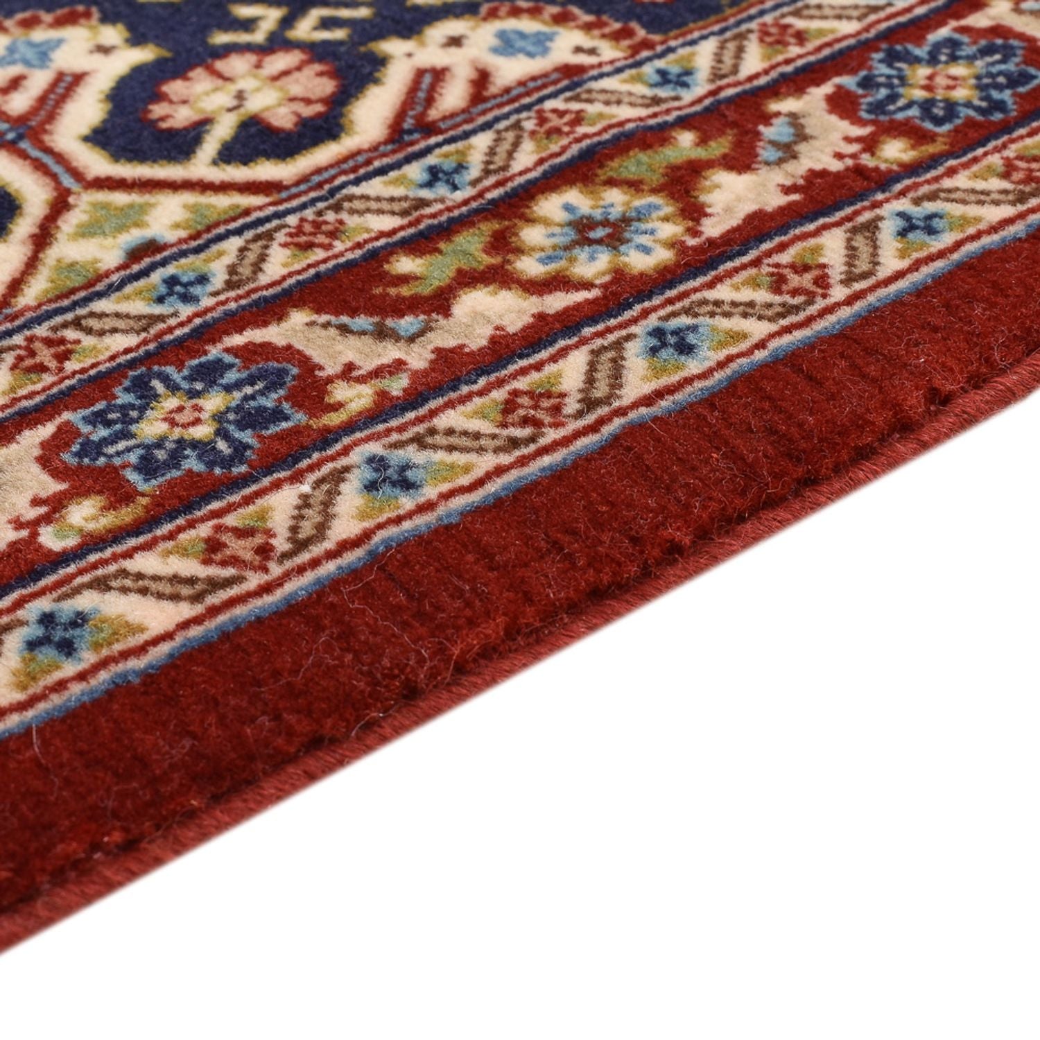 Alfombra de pasillo Alfombra Persa - Ghom - Royal - 193 x 51 cm - beige oscuro