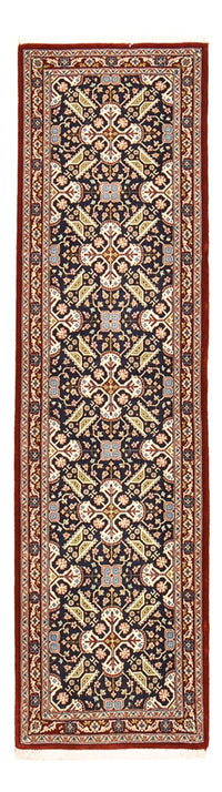 Alfombra de pasillo Alfombra Persa - Ghom - Royal - 191 x 53 cm - beige oscuro