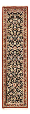 Alfombra de pasillo Alfombra Persa - Ghom - Royal - 201 x 54 cm - beige oscuro