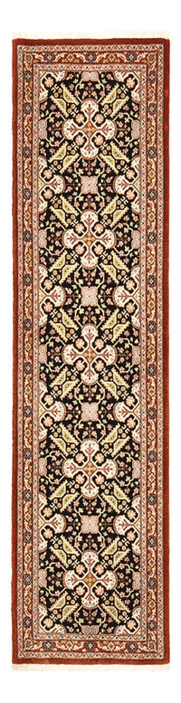 Alfombra de pasillo Alfombra Persa - Ghom - Royal - 203 x 54 cm - beige oscuro