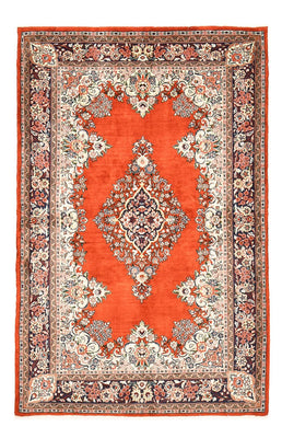 Alfombra Persa - Ghom - Royal - 196 x 131 cm - rojo