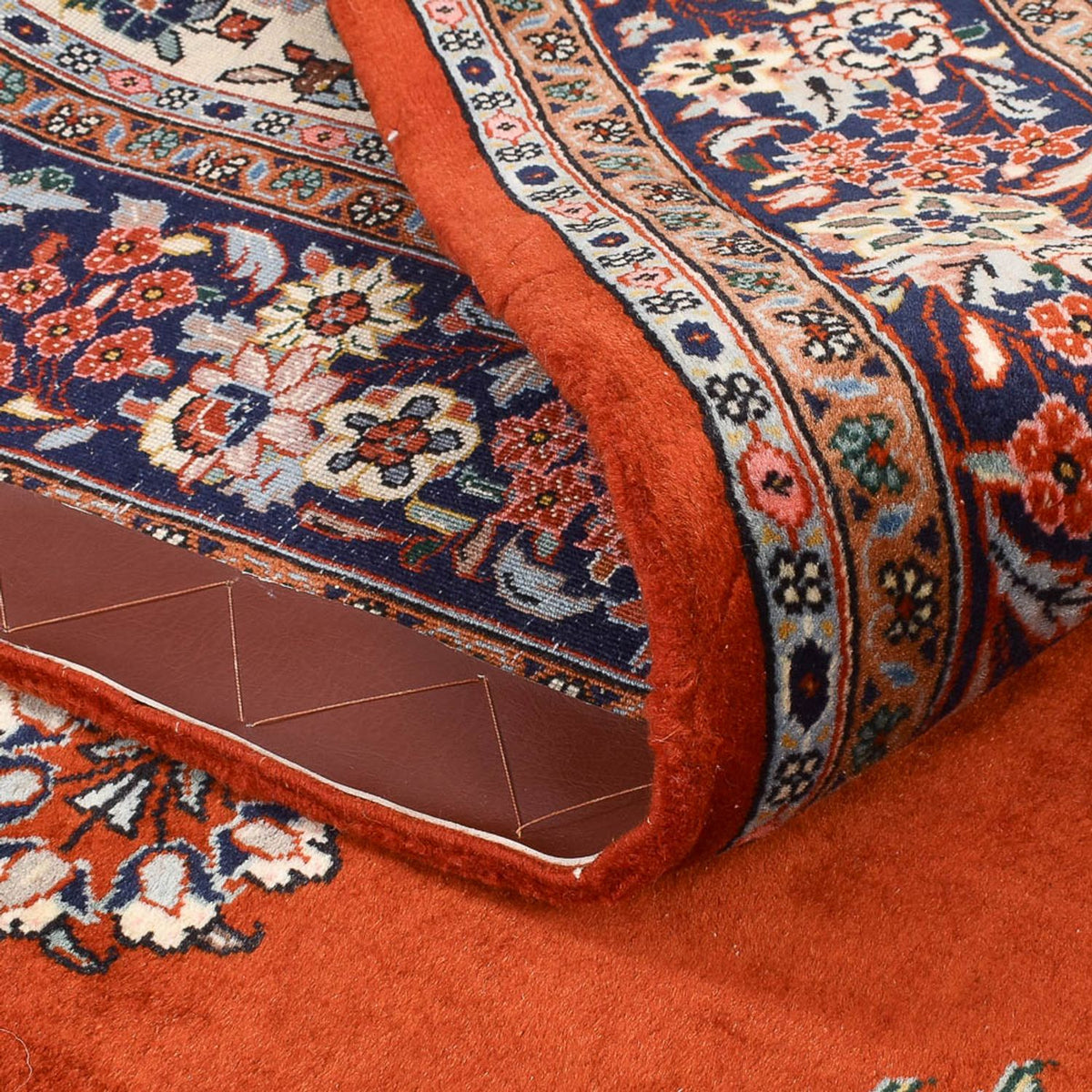 Alfombra Persa - Ghom - Royal - 196 x 131 cm - rojo
