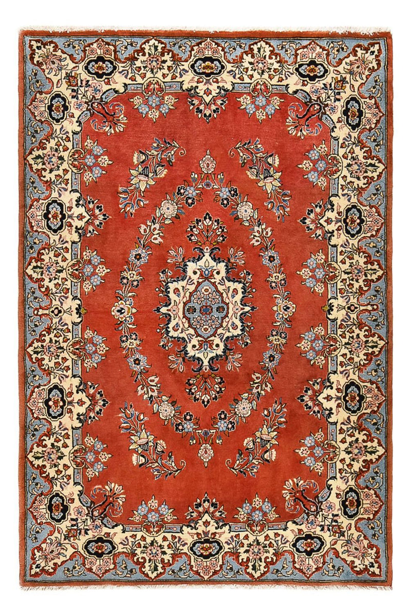Alfombra persa - Clásica - 201 x 136 cm - rojo