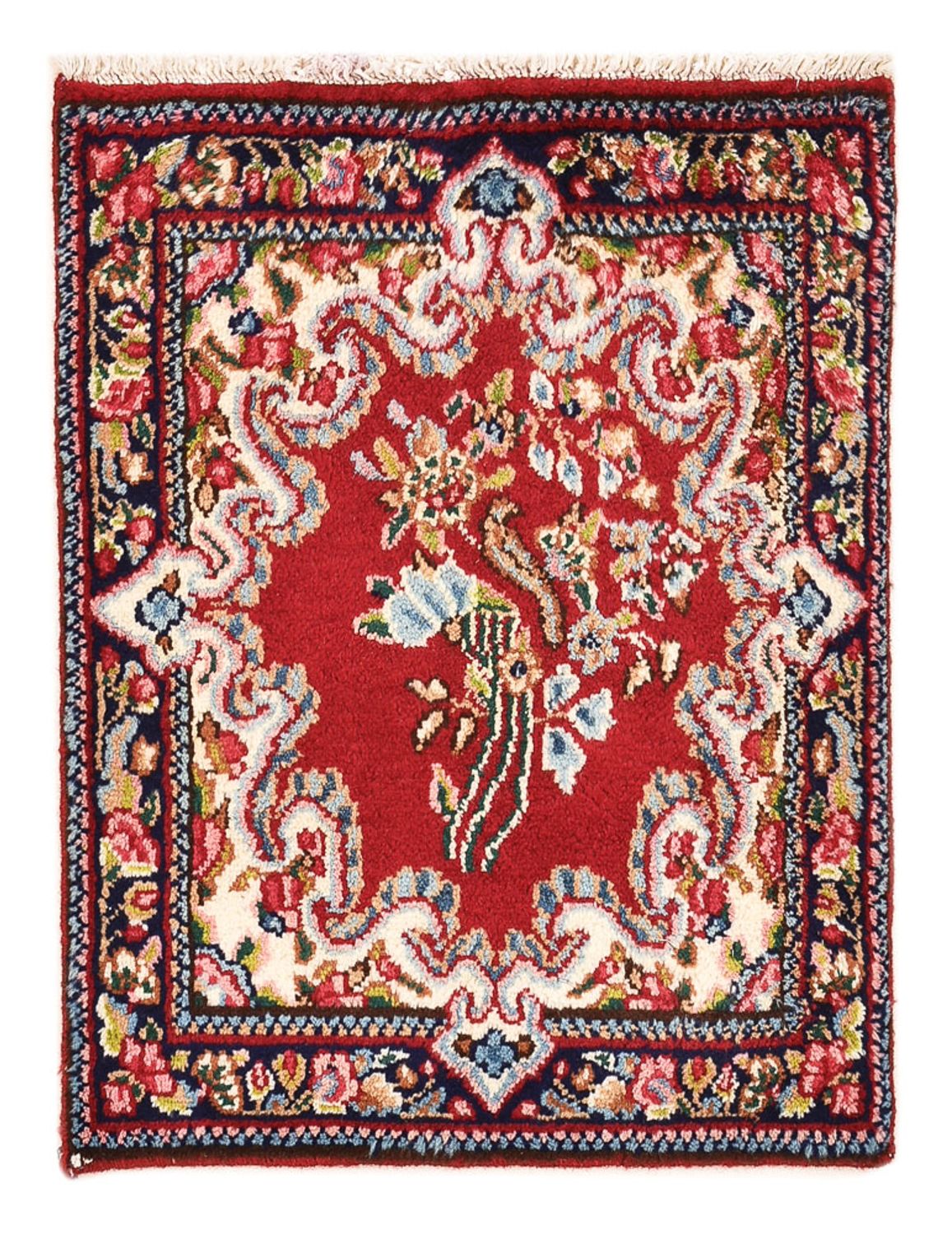 Alfombra persa - Real - 56 x 45 cm - rojo