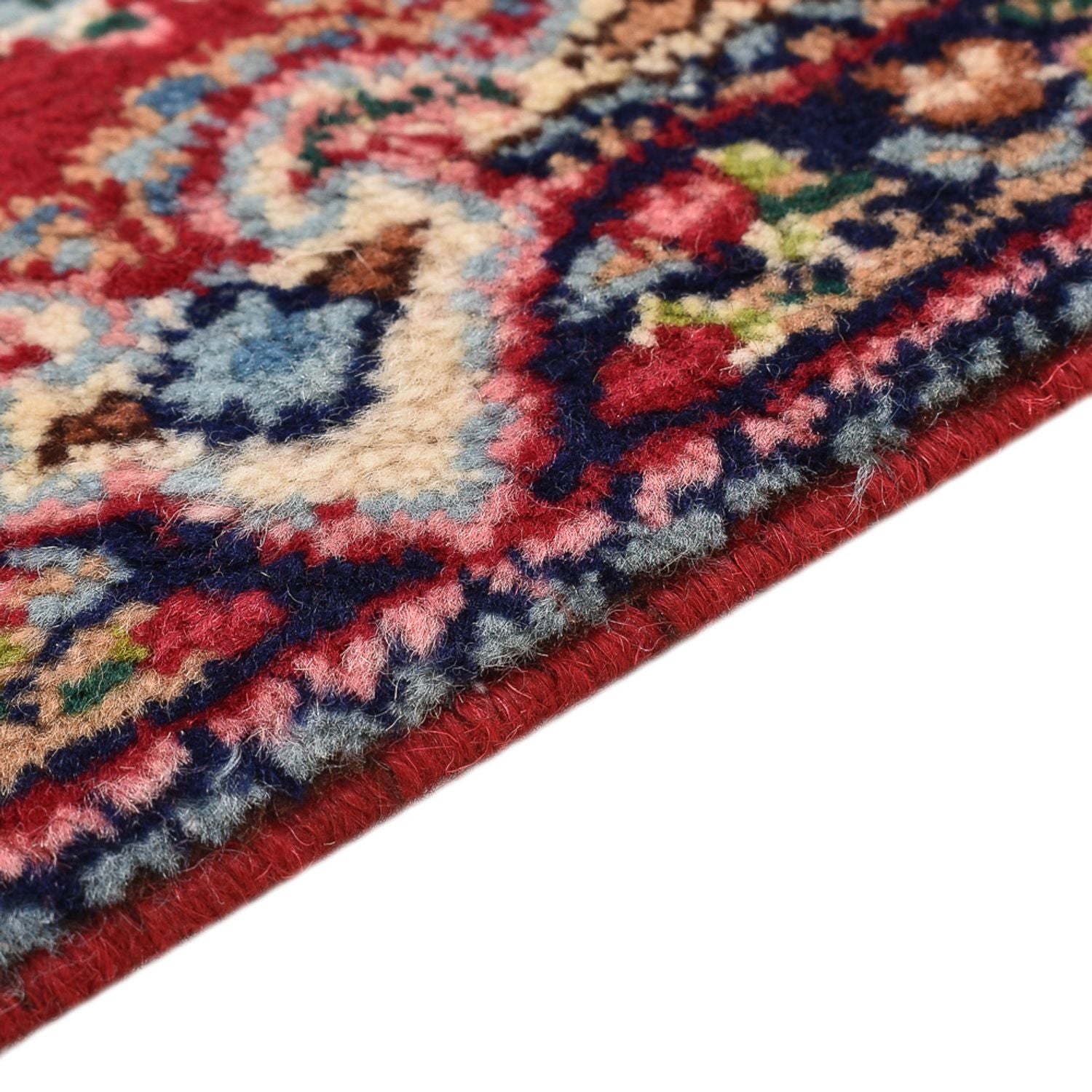 Alfombra persa - Real - 56 x 45 cm - rojo