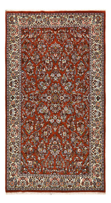 Alfombra de pasillo Alfombra persa - Clásica - 230 x 128 cm - rojo oscuro