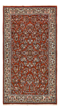 Alfombra de pasillo Alfombra persa - Clásica - 230 x 128 cm - rojo oscuro