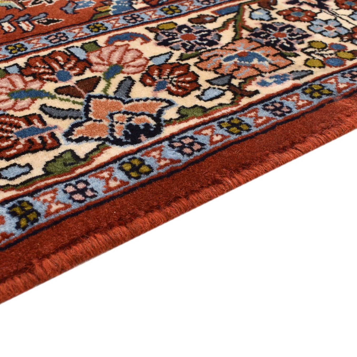 Alfombra de pasillo Alfombra persa - Clásica - 230 x 128 cm - rojo oscuro