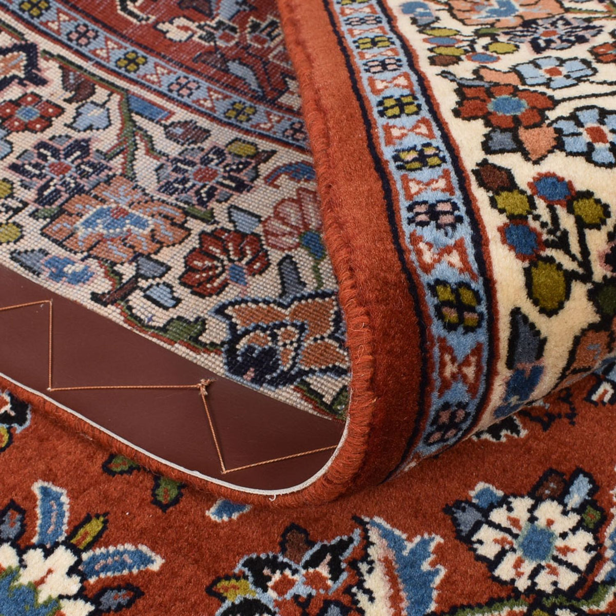 Alfombra de pasillo Alfombra persa - Clásica - 230 x 128 cm - rojo oscuro