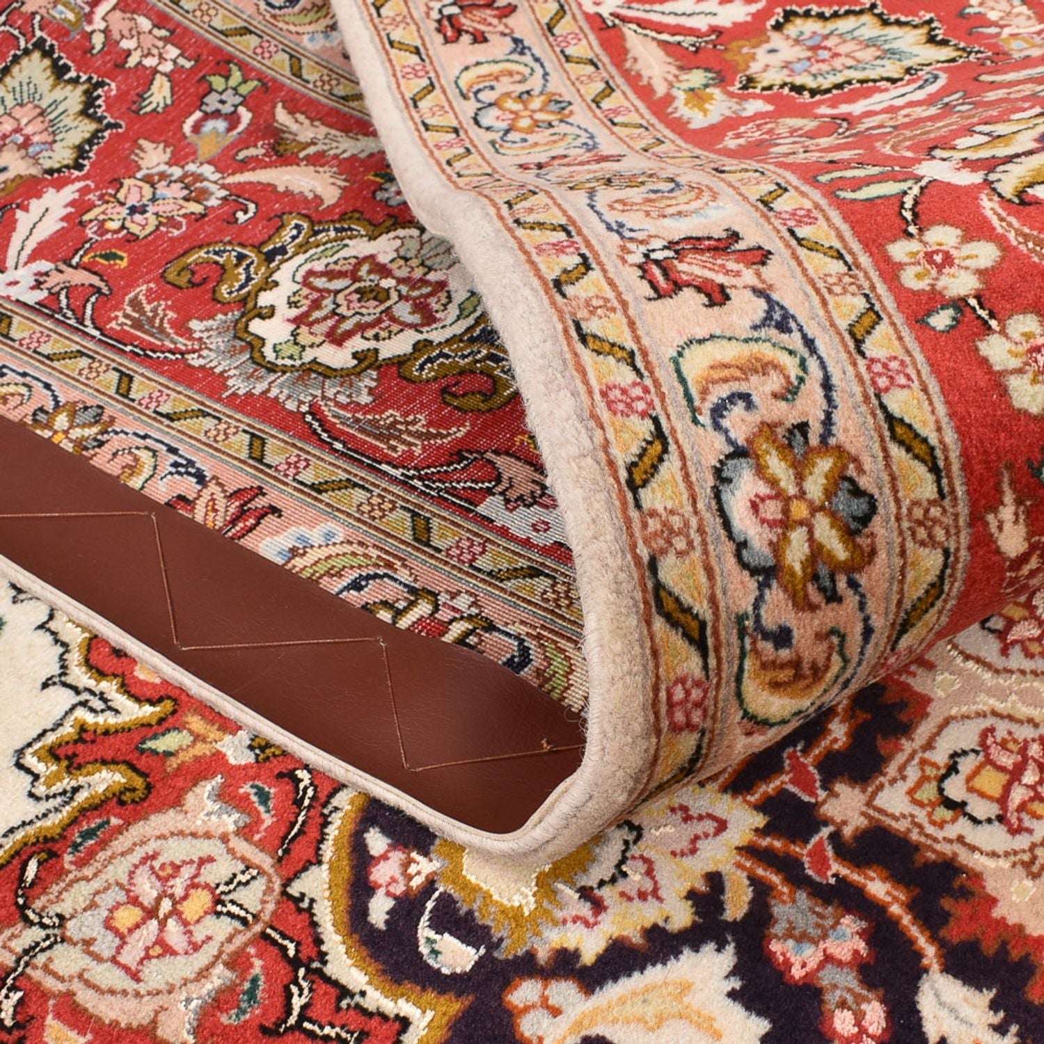 Alfombra Persa - Tabriz - Real - 305 x 203 cm - beige