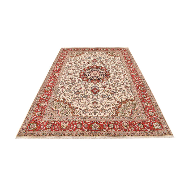 Alfombra Persa - Tabriz - Real - 305 x 203 cm - beige