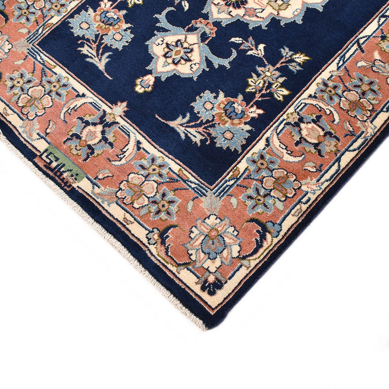 Alfombra persa - Keshan - 132 x 85 cm - azul