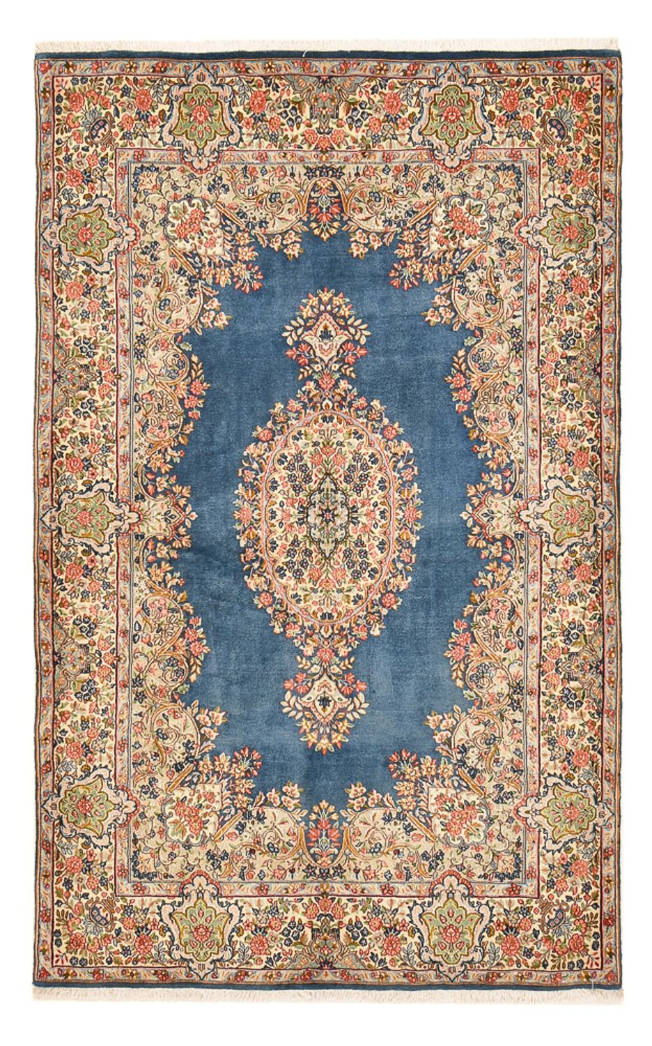 Alfombra persa - Real - 235 x 145 cm - azul