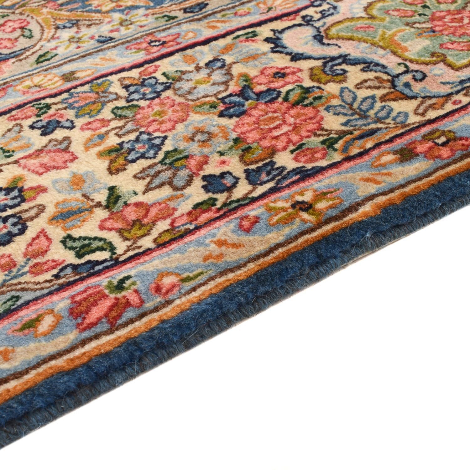 Alfombra persa - Real - 235 x 145 cm - azul