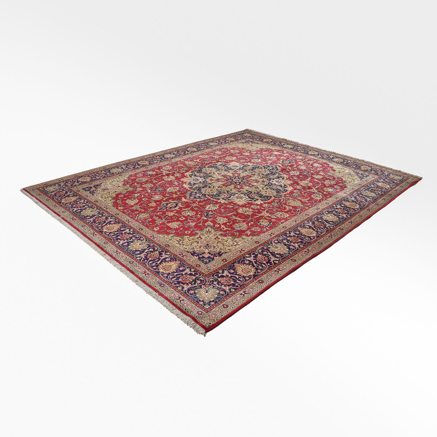 Alfombra Persa - Tabriz - Real - 400 x 310 cm - rojo