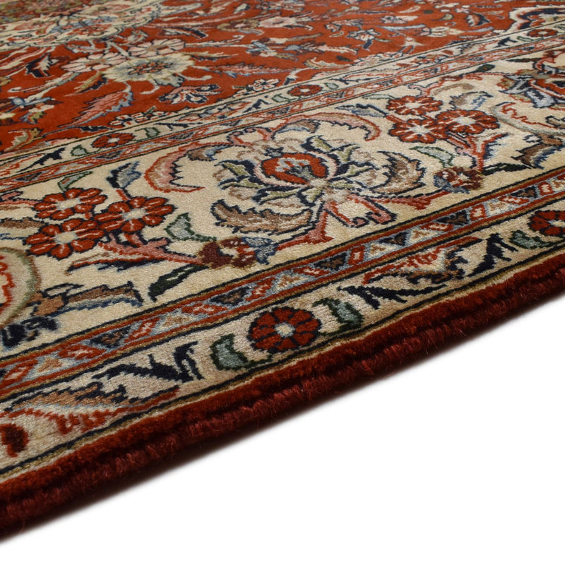 Alfombra persa - Real - 297 x 201 cm - rojo oscuro
