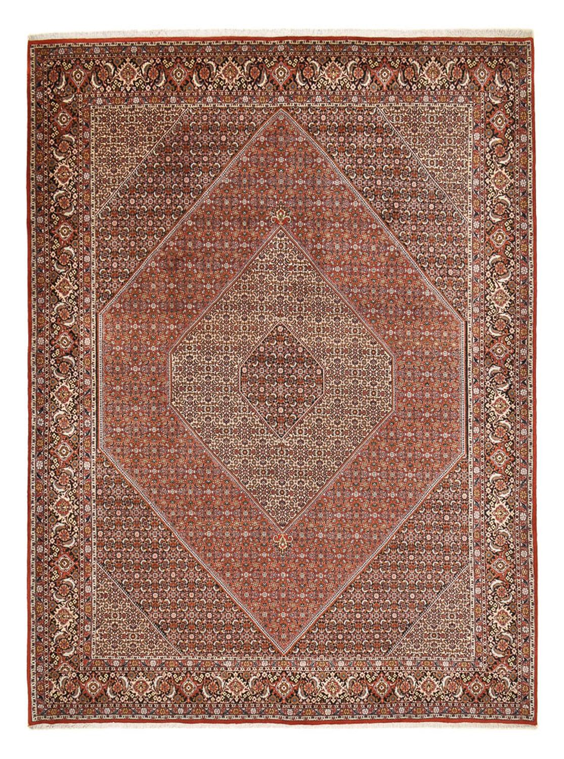 Alfombra persa - Bidjar - 405 x 302 cm - óxido