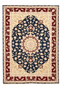 Alfombra Persa - Tabriz - Real - 287 x 202 cm - azul oscuro