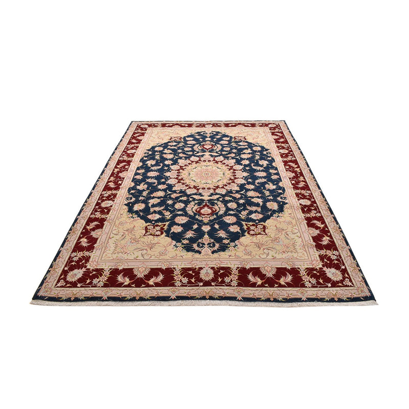 Alfombra Persa - Tabriz - Real - 287 x 202 cm - azul oscuro