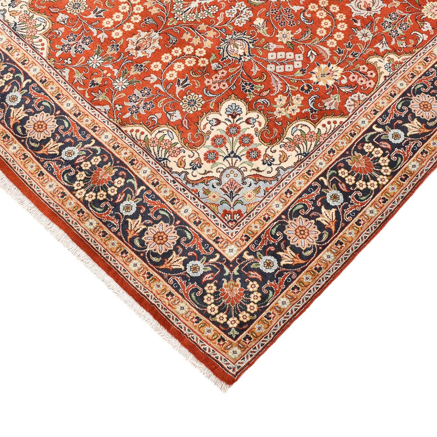 Alfombra Persa - Ghom - Royal - 240 x 142 cm - rojo