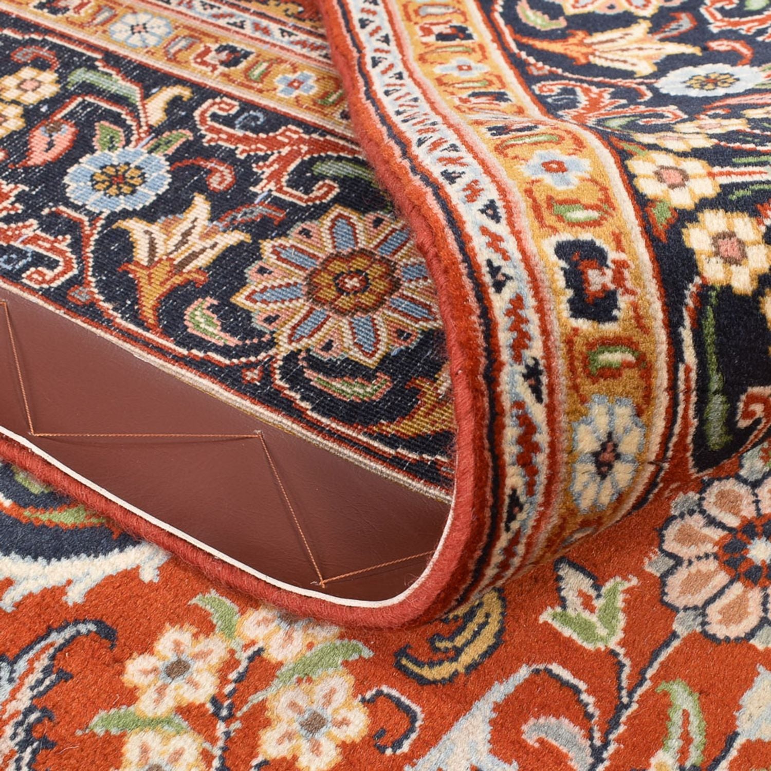 Alfombra Persa - Ghom - Royal - 240 x 142 cm - rojo