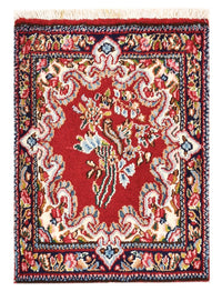 Alfombra persa - Real - 60 x 46 cm - rojo