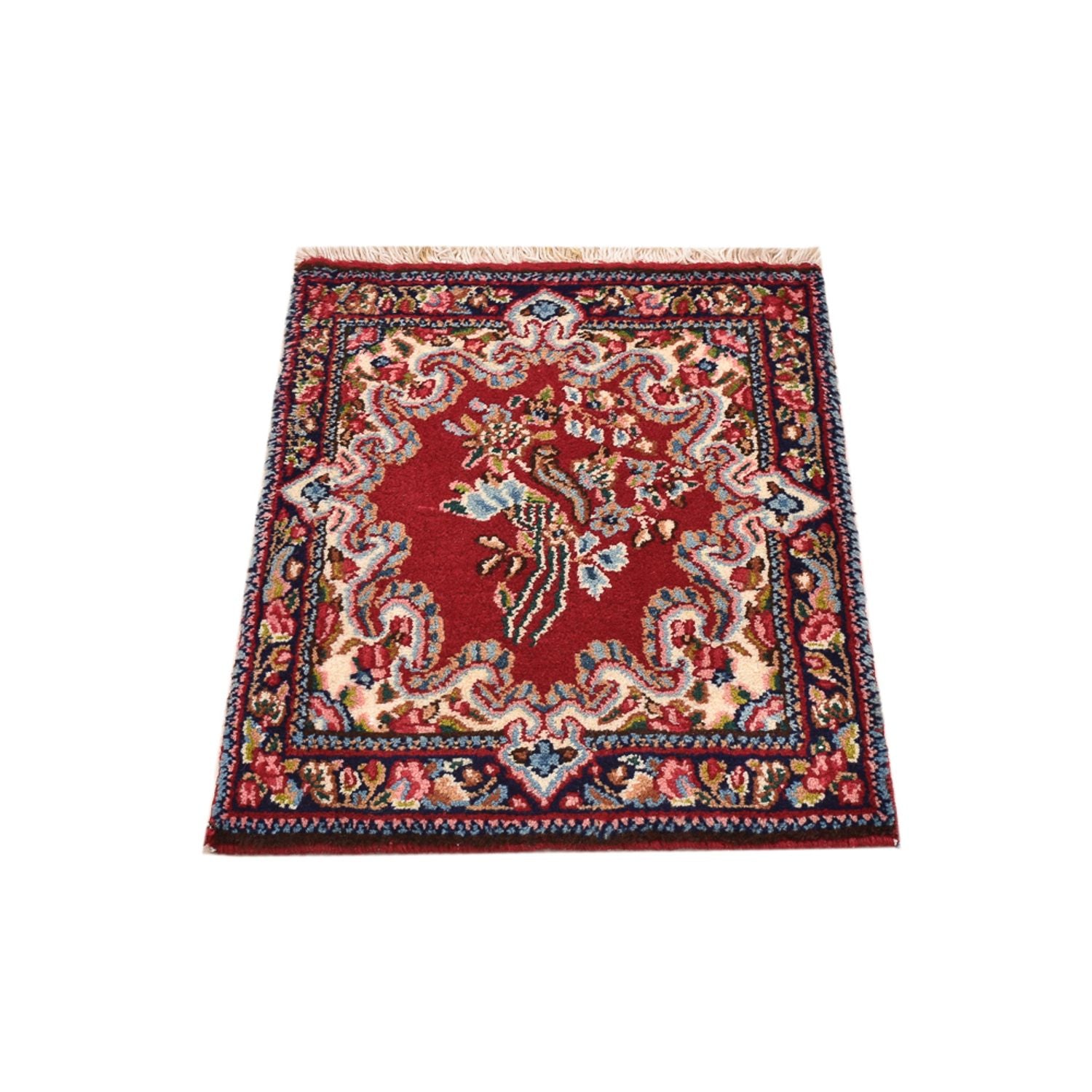Alfombra persa - Real - 60 x 46 cm - rojo