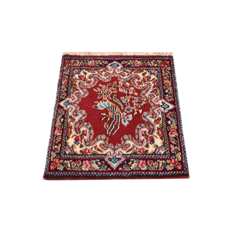 Alfombra persa - Real - 60 x 46 cm - rojo