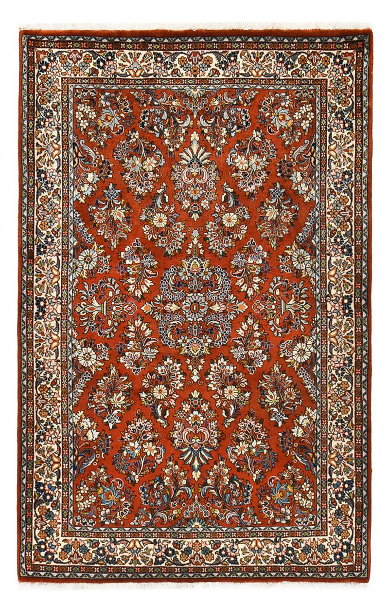 Alfombra persa - Clásica - 207 x 130 cm - rojo
