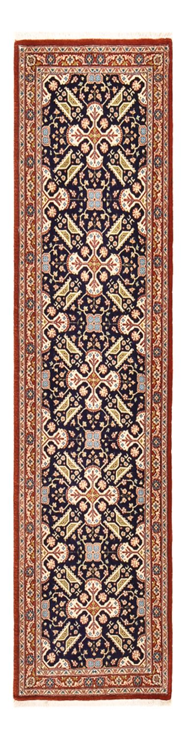 Alfombra de pasillo Alfombra Persa - Ghom - Royal - 204 x 55 cm - beige oscuro