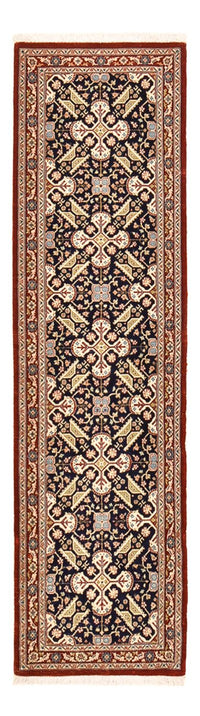 Alfombra de pasillo Alfombra Persa - Ghom - Royal - 195 x 55 cm - beige oscuro